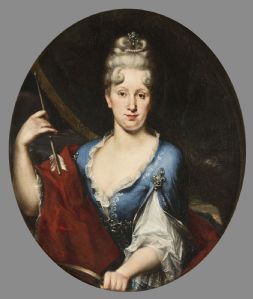 Portraits of Marquesses Ippolito Livizzani and Teresa Forni Livizzani of Modena - first half of the 18th century - formerly Campori collection